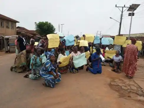 Massive protests in community over relocation of institution