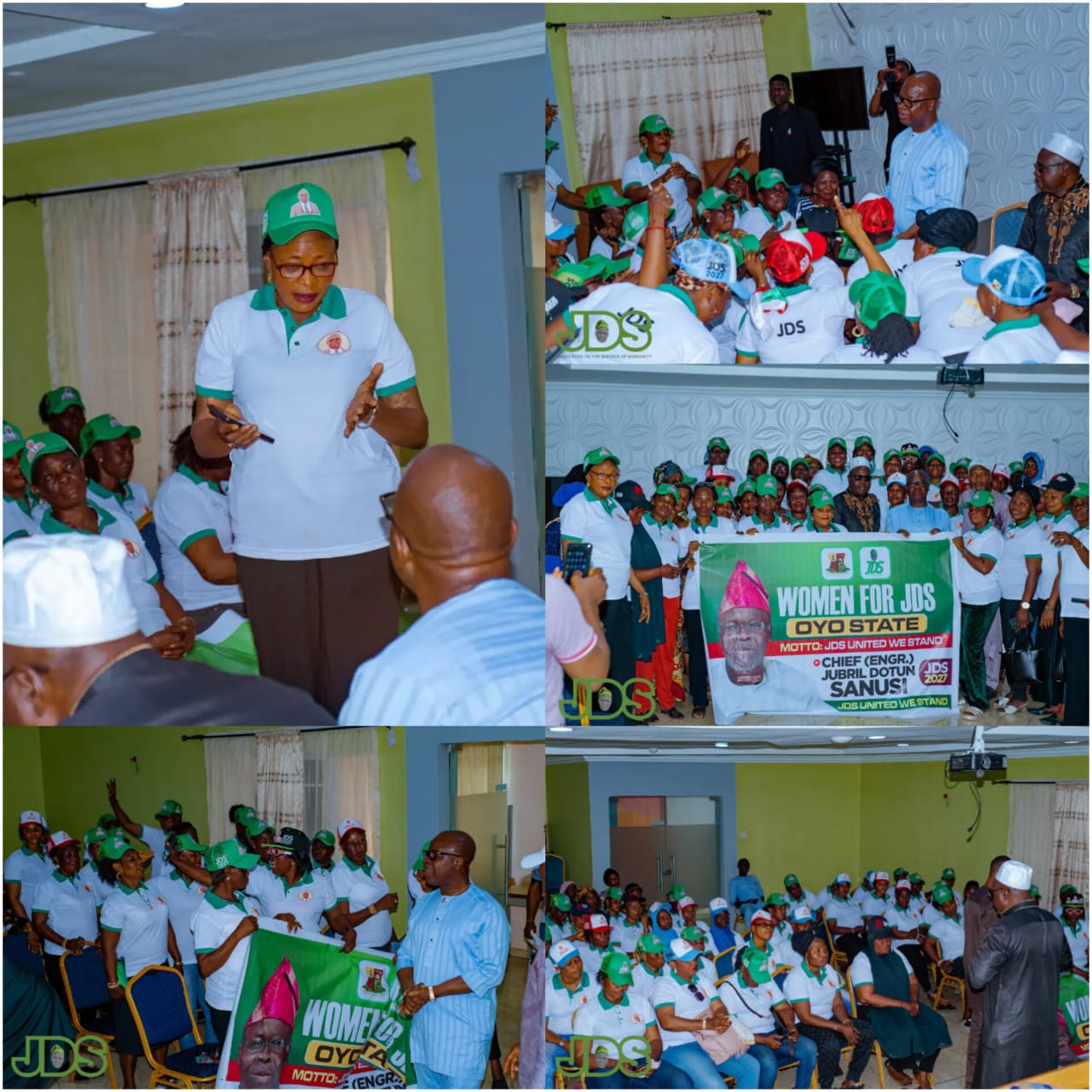 Oyo PDP women wing declares support for Jubril Dotun Sanusi’s 2027 guber ambition