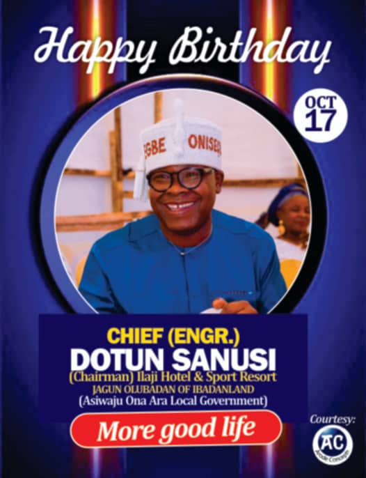 Oke Elesin road accident: Jubril Dotun Sanusi cancels 56th birthday party celebration