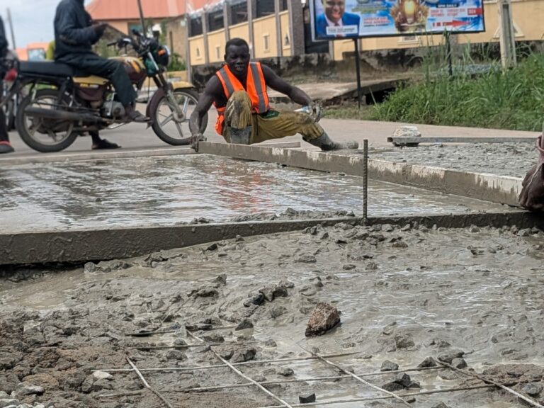 OYSROMA deploys concrete tech on damaged Ibadan road