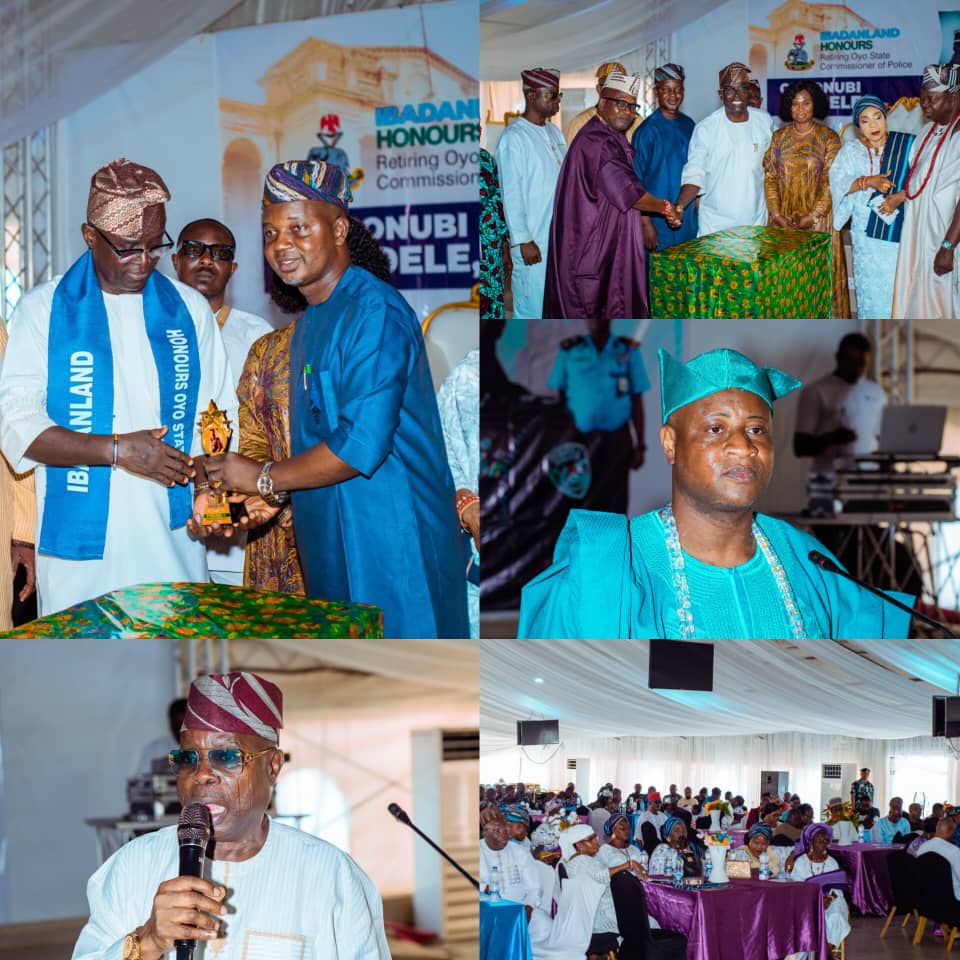 Honouring a legacy: Ibadanland celebrates retiring Oyo CP Sonubi in grand farewell